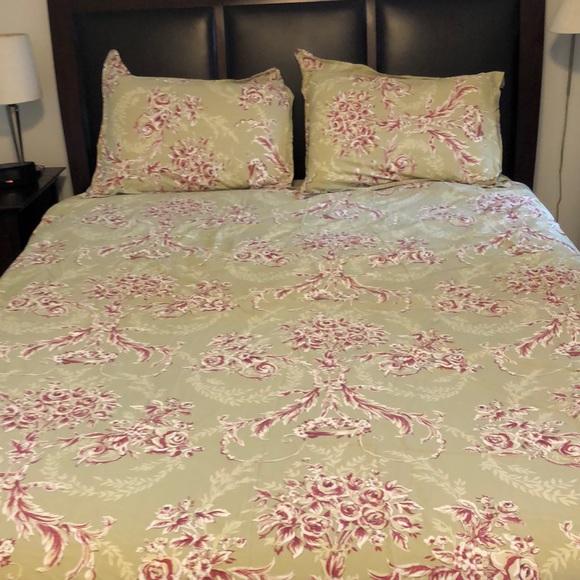Pottery Barn Bedding Pottery Barn Queen Duvet And Pillow Cases Set